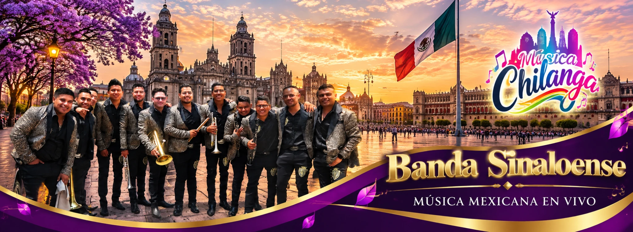 Bandas sinaloenses de Música Chilanga en Ciudad de México