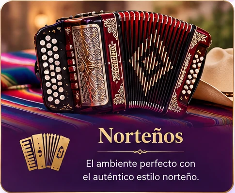 Grupos norteños: Música norteña para fiestas y reuniones.