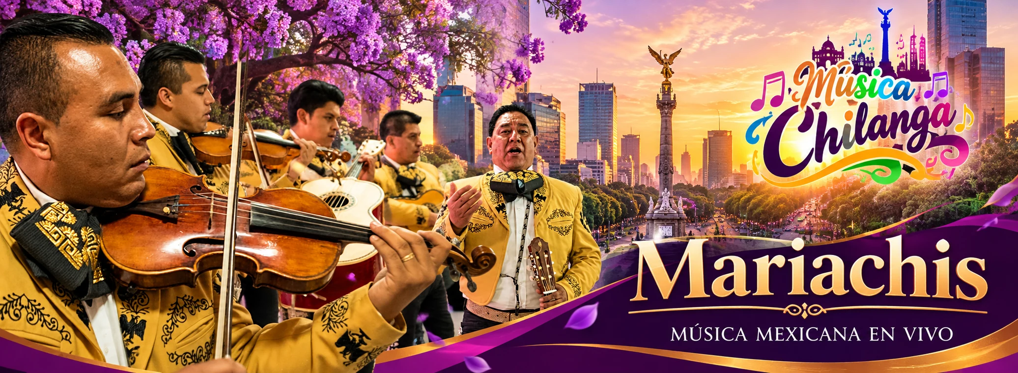 Mariachis de Música Chilanga: música mexicana en vivo